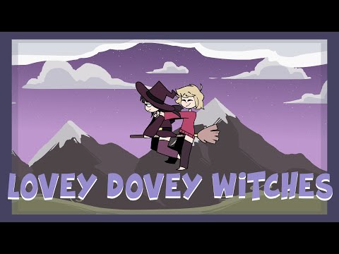 Lovey Dovey witch animation