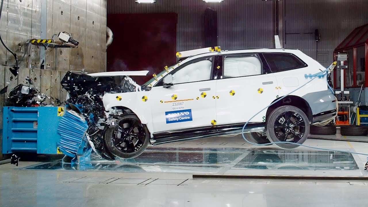 Volvo Ex90 Crash Test Youtube