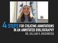 4 Steps for Creating Annotations in an Annotated Bibliography