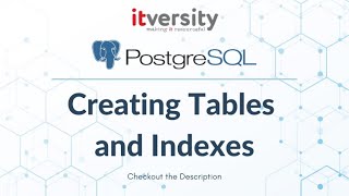 Mastering SQL - PostgreSQL Sequences: A Comprehensive Guide to Creating Tables and Indexes