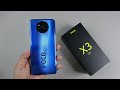 Xiaomi Poco X3 NFC Cobalt Blue unboxing, camera, antutu test