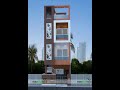 10*50 feet double floor front elevation designs 500 sqft modern and low budget house design 2022