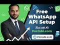How to Setup Free WhatsApp API with Postabi.com | Bulk WhatsApp Connect with REST API