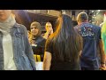 damascus night walk in al hamra street دمشق شارع الحمرا