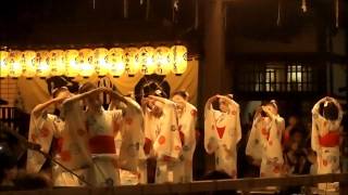 八坂神社　神輿洗後の舞踊奉納　祇園祭　2012年