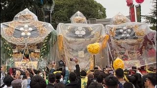 2023[宵宮] 都倉.御幸.清水　練り合わせ　三台練り　恵美酒宮天満神社　播州秋祭り