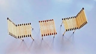 Matchstick Table and Chair || Matchstick Art and Craft