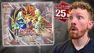 Yugioh 25th Anniversary Metal Raiders Booster Box Opening!