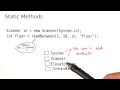 Static Methods - Intro to Java Programming