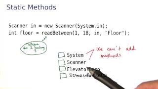 Static Methods - Intro to Java Programming