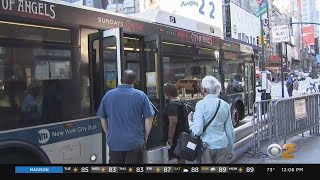 MTA Says Free Rides, Back Door Boarding On MTA Buses Is Ending