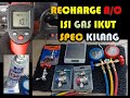 How to Properly Recharge Your AC System / cara isi gas Aircond kereta