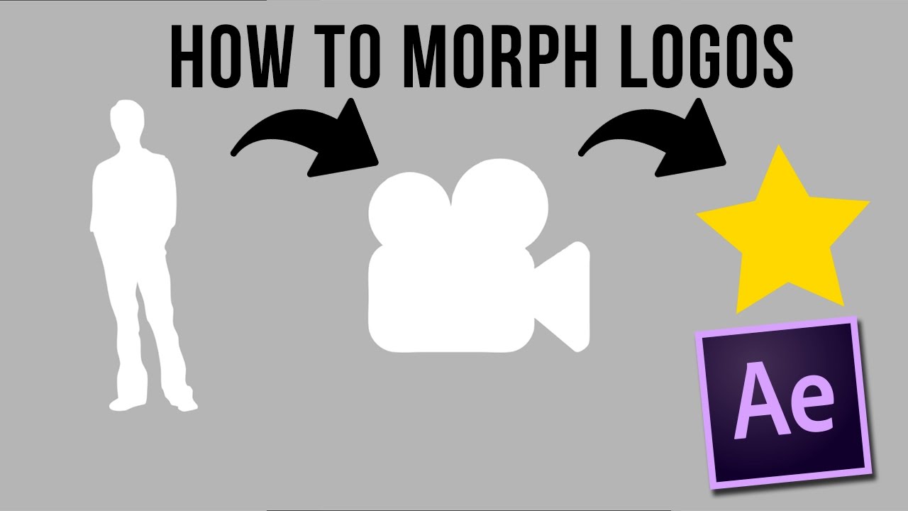 How To Morph Logos In After Effects Cc 2017 Youtube