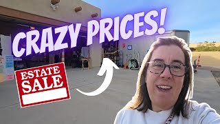 This Estate Sale Was WAY Over Priced! Let's Go See What They Have! | Full Time Reseller