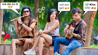 Badly Singing Prank On Delhi Cute Girl | Comedy Video With Twist | 😍 Epic Reactions Ft. @team_jhopdi_k |