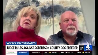 Judge rules against Robertson County dog breeder