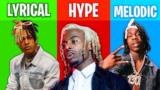 LYRICAL vs HYPE vs MELODIC Rappers! (2022 Edition)