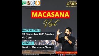 Manoj Parab at Macasana Visit