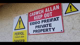 Two abandoned schools Anglesey North Wales