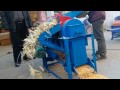 Multi-function corn peeling machine/corn skin peeler and thresher machine