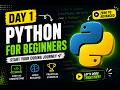 🐍 Python Tutorial for Beginners | Day 1 | Zero to Advanced (2026)