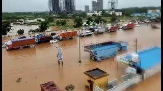 kaza toll plaza GUNTUR VIJAYWADA National Highway #tollgate #vijayawada #guntur #river #water