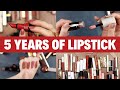 Every single lipstick declutter since the beginning of my channel