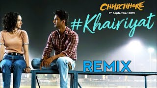 Khairiyat Remix | Sushant Singh Rajput | Arijit Singh | CHHICHHORE | Full Song | 2020 |