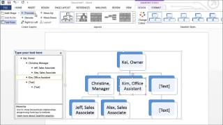 Word 2013 SmartArt Graphics