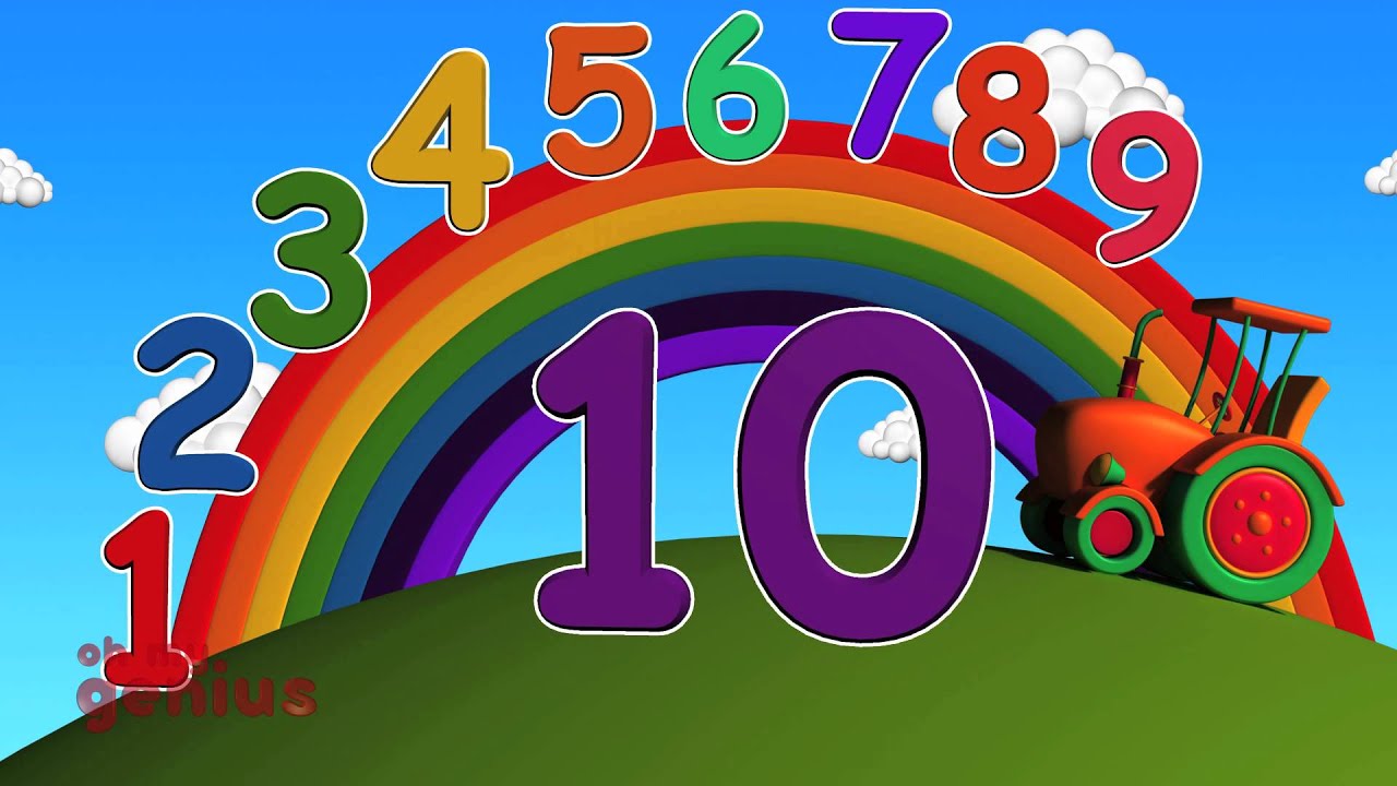 Ten Little Numbers | Numbers Song | Learn Numbers From 1 To 10 - YouTube