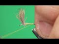 sulfur comparadun fly tying tutorial