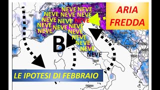 METEO - DAL WEEK END NEVE AL NORD OVEST A BASSA QUOTA, POI INCERTEZZA MA GRANDI POTENZIALITA' !!