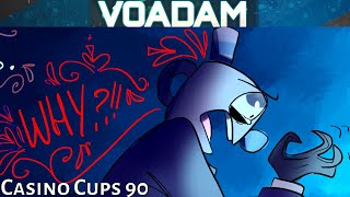 Casino Cups Part 90 Cuphead Comic Dubs {Ask Cuphead and Mugman} Mugman Lost Control!