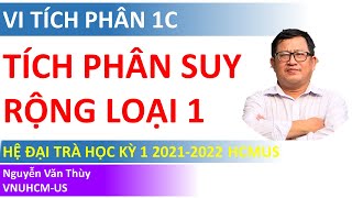 Tích phân suy rộng loại 1 | Vi tích phân 1C | Học kỳ 1 năm học 2021-2022 | HCMUS