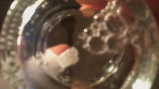 물약병과 거품 asmr (조금 자극적, 카메라 터칭 위주)