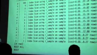 Explaining the Postgres Query Optimizer - Bruce Momjian @ PG Con 2014