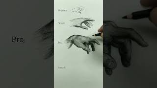 How to Draw a Realistic Hand | Fun Art | #shorts #funart #hand #drawing