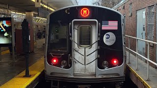 NYC Subway 4K R179 (M) From Roosevelt To Forest Hills-71 Avenue (First day of R179 M Train Service)