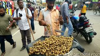 কাঠ লিচু কত করে বিক্রি করেন | wood litchi | wood litchi 2022 | Bangladesh street food