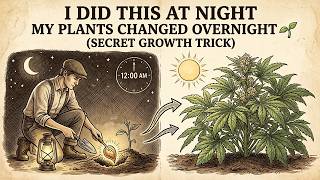 I Did This at Night… My Plants Changed Overnight 🌱 (Secret Growth Trick)