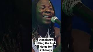 Stonebwoy Hits the High Notes for #therapy on @GlitchAfrica