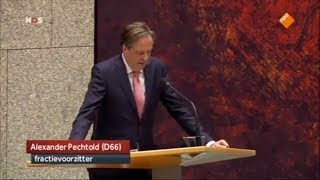 Formatie debat met Pechtold over afschaffing dividend!, De heer Pechtold houd ons voor de gek! 7/10