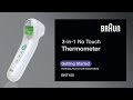 Braun No touch 3-in-1 Thermometer BNT100 - Getting Started