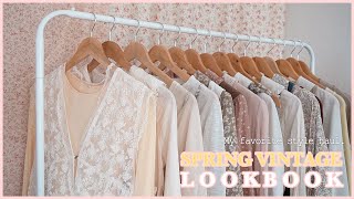 (ENG) 난..아직 봄인데...봄한테 질척거리는 12가지 빈티지 룩북_SPRING VINTAGE LOOKBOOK 👗🌼