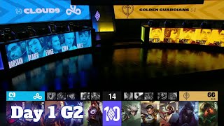 C9 vs GG | Day 1 LCS 2022 Lock In Groups | Cloud 9 vs Golden Guardians full game