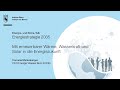 Referat «Mit erneuerbarer Wärme, Wasserkraft und Solar in die Energiezukunft»