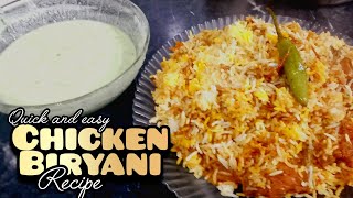 Chicken biryani Recipe 😋🍚 | Quick and easy recipe | The Food Fusionist