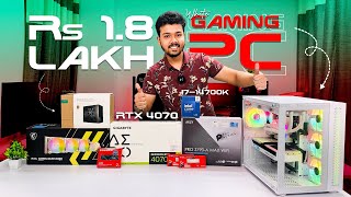 ரூ. 1.8 லட்சம் கேமிங் \u0026 எடிட்டிங் பிசி பில்ட் 2024 | இன்டெல் i7-14700K \u0026 RTX 4070 🔥