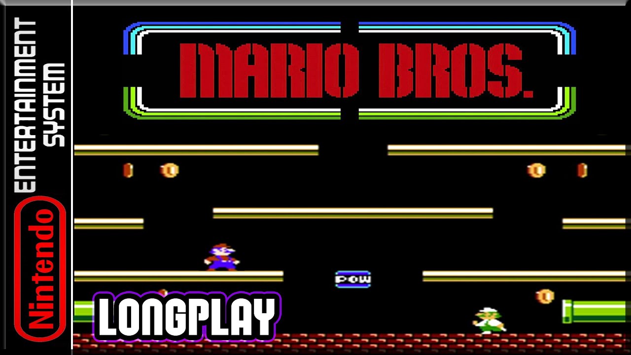 Mario Bros - Full Game 100% Walkthrough | Longplay - NES - YouTube