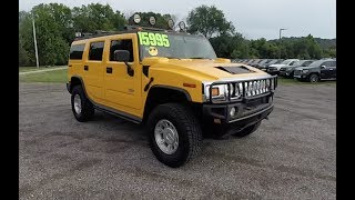 2003 HUMMER H2 SUV 4X4|Walk-Around Video|In-Depth Review